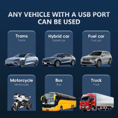 G9 Heads Up Display for Car Smart Speedometer HUD Shows Speed, Time, Trip Distance/Duration, 0-100km/h Time Direction with 7 Adjustable Color Modes. - Image 5