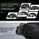 16-Layer Special Full Car Cover Fit for 2006-2023 MERC-edes Benz S Series S400 S550 S63 AMG, Ultra Heavy 600D Oxford Cloth, All-Weather Protection Summer Sun Exposure Winter Snow Rain Dust UV - Image 6