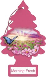 LITTLE TREES Car Air Freshener | Hanging Paper Tree for Home or Car | Morning Fresh | 3 Pack