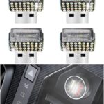 Mandark 4PCS Bling Car Interior Atmosphere Lamp, Crystal Rhinestone USB LED Portable Auto Interior Night Light, Plug-in Interface Ambient Lighting Kit, Universal Vehicle Accessories (Multicolor)