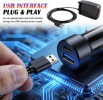 Car HUD Digital Speedometer for Car with HD MPH Display,USB Plug & Play GPS Speedometer MPH with Large Font Display & Shading Plate,Portable Heads up Displays for Cars,SUVs,Trucks - Image 5