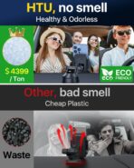 HTU 2026 Upgraded [True Military-Grade] Car Phone Holder【Safety Certs & No Smell】 Cell Phone Holder for Car Mount for Dashboard Windshield Air Vent Long Arm Thick Case,Black - Image 3