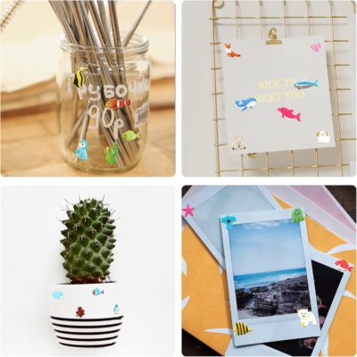 SAVITA 3D Stickers for Kids & Toddlers 500+ Puffy Stickers Variety Pack for Scrapbooking Bullet Journal Including Animal, Numbers, Fruits, Fish, Dinosaurs, Cars and More… - Image 5