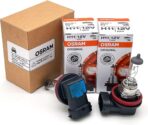 OSRAM H11 OEM Original Standard Halogen Headlight Bulbs 12V 55W 64211L+ (Long Life) Made in Germany | Pack of 2