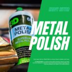 3D Metal Polish – Heavy Duty Car Metal Polish for Aluminum, Chrome, Brass, Copper, Silver – Removes Oxidation, Tarnish & Stains – 16oz – Made in USA - Image 3