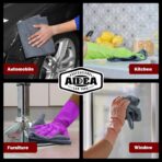 AIDEA Microfiber Cleaning Cloth Grey 50PK, Microfiber Towels for Cars, Premium Car Cloths, Dusting Cloth Lint Free Cleaning Rags for SUVs, House, Kitchen, Window, Workshops,12×12" - Image 5