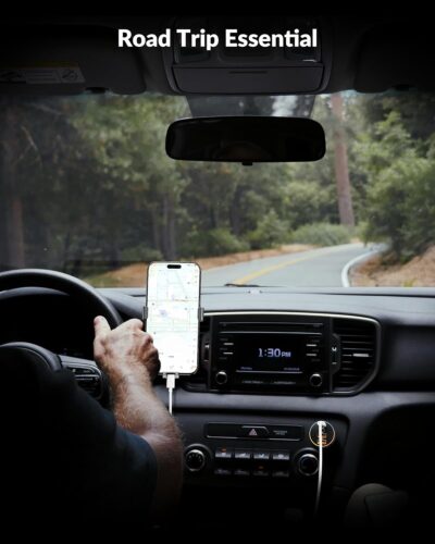 Car Charger USB C, 4-Port 90W Super Fast Charging Car Phone Charger Accessories Dual USB-C & USB-A Cargador Carro Cigarette Lighter Adapter for iPhone 17 16 15 14 13 12, iPad, Galaxy, Tablet, Android - Image 6