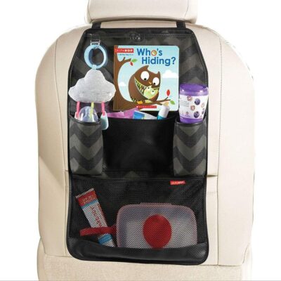 Skip Hop Back Seat Car Organizer, Style Driven, Black, 0.6 lb - Image 4