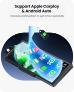 9.26" Portable CarPlay Screen for Apple Carplay & Android Auto with 4K Dash Cam & HD Backup Camera, Wireless Car Play with Strongest Bluetooth 5.2, OTA Updates, Voice Control, GPS Navigation - Image 4