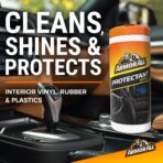 Car Wipes Multi-Pack by Armor All, Cleans Vehicle Interior and Exterior, Includes Armor All Protectant Wipes, Glass Wipes, and Cleaning Wipes, 3-Pack, 30 Car Wipes Each - Image 4