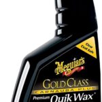 Meguiar's G7716 Gold Class Carnauba Quik Wax, Special Blend for Richness and Shine, Clear Coat Safe Meguiar's Quik Wax, Spray That Leaves Lasting Results Without Residue, 16 Oz