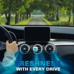 Air Jungles New Car Scent Car Air Freshener Vent Clip, 6 Count Long Lasting Up to 180 days, Natural Essential Oil Car Fragrance for Women and Men, Odor Eliminator - 4ml Each - Image 5