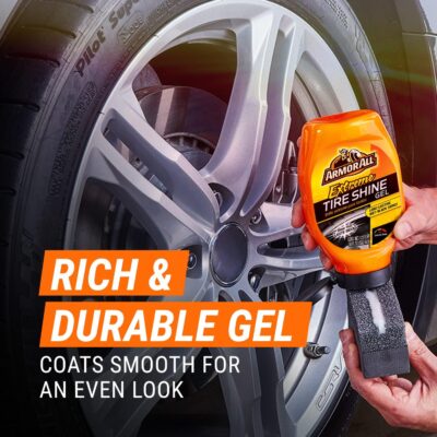 Armor All Extreme Tire Shine Gel by Armor All, Tire Shine for Restoring Color and Tire Protection, 18 Fl Oz - Image 9