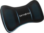 Samsonite Neck Pillow for Car – Ergonomic Memory Foam Headrest Cushion – Car Seat Support for Driving Comfort – Compact Neck Rest – Travel Pillow for Long Road Trip, Black