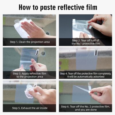 Windshield Heads Up Display for Car MAIMEIMI OBD2 Digital Speedometer with OBDII/EUOBD Interface HUD Car Speedometer MPH with Water Temperature, Mileage, RPM, Alarms for OBDII/EOBD Sedan Cars (2008+) - Image 6