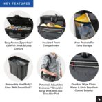 Titan by Arctic Zone Deep Freeze Cooler - Zipperless Hardbody Cooler - Deep Freeze Insulation, HardBody Liner, and SmartShelf - Image 8