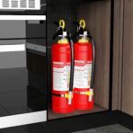 Ougist ABC Dry Powder Fire Extinguisher, 5 lb – 2-A:10-B：C Rated for Home, Office & Vehicle, Quick Release, Easy-Grip Handle, Ideal for Electrical & Grease Fires, Car Extinguisher, Model FF2KG - Image 6