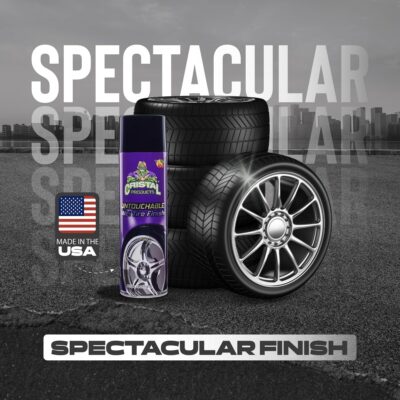 Untouchable Tire Shine Spray – Long-Lasting Wet Tire Finish for Deep Gloss & Protection – Waterproof Tire Shine, Easy Application, Premium Tire Cleaner Shine - Image 4
