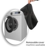 iwantit® Car Neck Pillows with Memory Foam, Neck Supporting for Long Time Driving, Adjustable Straps and Comfy Outer Cover(Black,1Package, Large Size) - Image 8