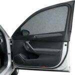 2pcs Car Front Window Screen Mesh, Suitable for Camping, Travel, UV-Protection, Breathable Mesh Car Window Sunshade for SUV Cars