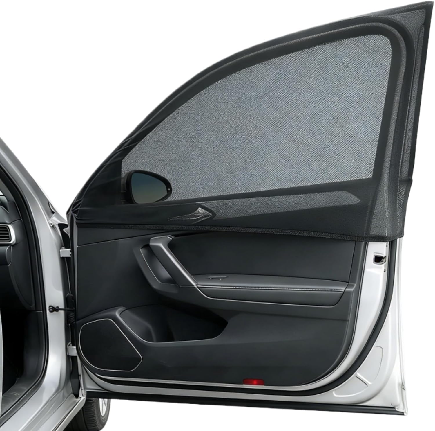 71jHVqcJgNL._AC_SL1500_.jpg 2pcs Car Front Window Screen Mesh, Suitable for Camping, Travel, UV-Protection, Breathable Mesh Car Window Sunshade for SUV Cars - Image 1