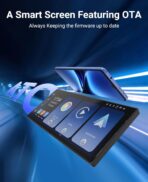 Wireless CarPlay and Android Auto 10.26-inch Touchscreen, 4K Dash Camera and 1080p Backup Camera, Universal Portable car Display, Equipped with 64G Memory Card (C6) - Image 7