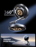 JOYROOM for MagSafe Car Mount Charger with Rotatable Charging Panel, Metal Magnetic Phone Holder, Wireless Charger for iPhone 16/15/14/13/12 - Image 2