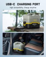 Fanttik NB8 Nano Portable Cordless Electric Sprayer w/2.1Gal Tank, Retractable Spray Head, 2600mAh Lithium Battery, IPX5, 72-98PSI, Portable Pressure Washer for Garden, Camping Shower and Pet Cleaning - Image 9