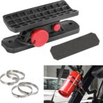 Quick Release Roll Bar Fire Extinguisher Mount Holder Extinguisher Mounting Bracket Compatible with for Ford Bronco Jeep Wrangler Gladiator UTV Polaris RZR Ranger ATV