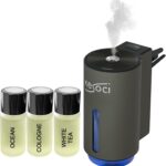 Smart Car Air Freshener: Revolutionary Smart Car Diffuser Vent Clip with 3 Exclusive 10 ml Fragrances (Fresh Essence Collection)