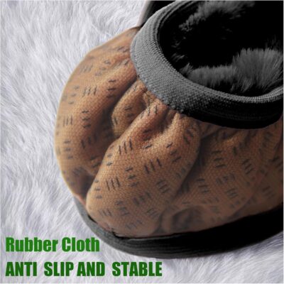 Furry Car Steering Wheel Cover, Fluffy Cover, Soft Warm Plush Non-Slip, 14 1/2-15 inch, for Women Girls, Black - Image 4