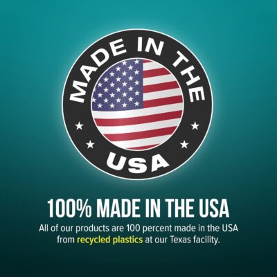 Small Center Console for Cars, Trucks, Minivans, SUVs, Vehicle Organizer, Cup Holders, Recycled Plastic, Made in USA (Black) - Image 7