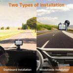 GUTA Trailer Tire Pressure Monitoring System - RV TPMS, 4 Sensors, 6 Alert Modes, Power Saving Display, Long Sensing Distance, Without Repeater, for Maximum 3 Trailers (T1/T2/T3), for Camper, RVs - Image 7