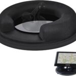 Portable Weighted Dash Mount Holder for Tomtom Garmin GPS Devices, Black Bean Bag Anti-Slip Dashboard Mount for Car