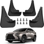 Mud Flaps for NX 2022-2023 NX250 NX350 350h 450h Mud Guards Splash Guards Tire Protector Mudguard Accessories Front & Rear 4pcs Set 2022 2023