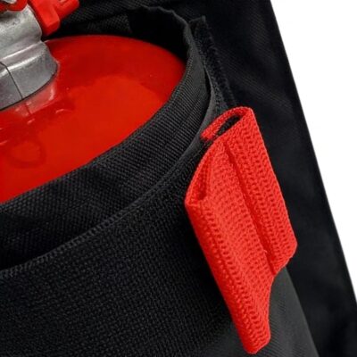 Oxford Fabric Car Fire Extinguisher Organizer,Trunk Securing Hook and Loop Fastener,car Fire Extinguisher Holder,for Trunk Interior Vehicle Safety Automotive SUV - Image 7
