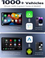 Mini Wireless CarPlay Adapter for iPhone & Android Auto (2026 Upgrade), No Delay, Fast & Stable Connection, Plug & Play, Converts Wired to Wireless Carplay Dongle for 2016+ Cars, USB-A/Type-C Port - Image 8