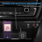 SONRU Bluetooth 5.3 Adapter Hi-Fi Equipment for Car Wireless Audio Receiver with 3.5mm AUX RCA Cable, Noise Cancellation, Dual AUX Outputs for Home Speakers Wired Headphones - Image 3