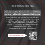 RENEW PROTECT Blak, Semipermanent Rich Black Tire & Trim Treatment, Mid to High Shine, Floor Mat- RV- Golf Cart, Motorcycle-Safe, Acrylic Ceramic-Hybrid Protectant, Wash-Proof, 5 min Dry-Seal 8oz - Image 9