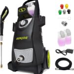 Sun Joe Electric Pressure Power Washer, Heavy-Duty 2500 Max PSI (2030 PSI PWMA Rated) - Portable Cleaning and Washing Machine System for Home, Autos, Patios, Decks, & Sidewalks, SPX3000