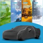 Waterproof Car Cover Compatible for Chevy Camaro 2010-2024 All Weather 6 Layers Full Car Cover with Storage Bag - Image 5