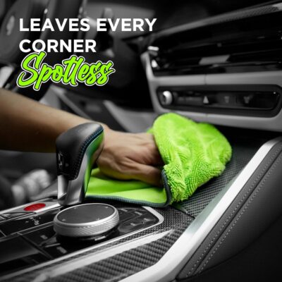 6-Pack Microfiber Towels for Cars (16"×12") Ultra Absorbent and Scratch-Free Car Detailing Cleaning Cloth, Trucks, Home Cleaning, Pet Drying, Boats, and Motorcycles, Gift Packed - Image 4
