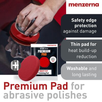 menzerna Scratch and Swirl Remover Kit I Car polishing Set with Menzerna Heavy Cut 400 (8oz) and 3,5 Inch Polishing Pad I Deep Scratch Repair Kit for All Types of Vehicles - Image 6