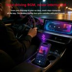 10" HD CarPlayScreen for Apple CarPlay & Android Auto, Featuring Mirror Link, Voice Control, Music Playback, GPS Navigation, Backup Camera, Bluetooth - Image 5