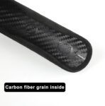 Premium Suede Car Steering Wheel Cover, Non-Slip Segmented, Suitable for Car, SUV, Truck, O/D Shape, 14.5-16inches Steering Wheel Protector,Universal Auto Accessories (Black, 2pcs) - Image 5