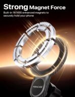 Miracase for MagSafe Car Mount, [Strong Magnetic] 2026 Hands Free Phone Holders for Your Car, Universal Cup Holder Phone Holder for iPhone 17 16 15 14 13 12 Pro Max, Samsung & More Smartphones - Image 3