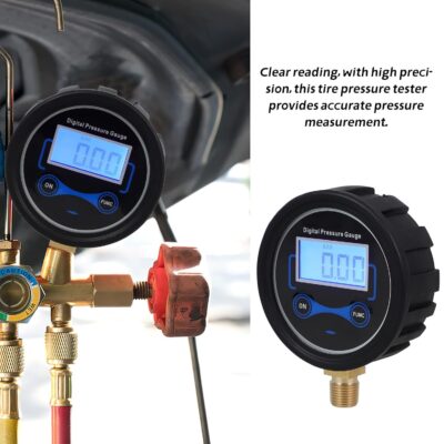 Digital Tire Pressure Gauge Car Pressure Monitor Testing Tool with LCD Display for Safe Driving - Image 6