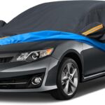 Car Cover Waterproof All Weather Outdoor Windproof Dustproof UV Protection Fit Sedan BMW 2 Series,Chevrolet Cobalt，Dodge Neon，KIA Sephia，Nissa Versa