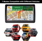 GPS Navigator for Car, Latest 2026 Map 7-Inch HD Display 16GB 256MB Satellite Navigation System with Sun Visor, Smart Real Voice GPS Guidance, Provides Lifetime Live Map Updates - Image 4