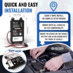 REWIRE SECURITY DB2-4G GPS Tracker for Vehicles – Real-Time Vehicle Tracking Device for Car, Van, Motorhome | Easy Battery Install | Live App Tracking | 4G Fleet Tracking | Low Cost Subscription Plan - Image 6